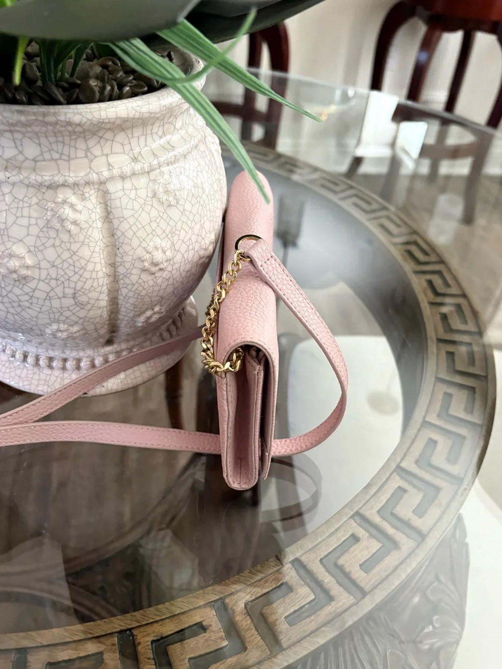 🩷🩷TED BAKER SHAZDER PEBBLED LEATHER WALLET/CLUTCH CROSSBODY BAG!🩷🩷